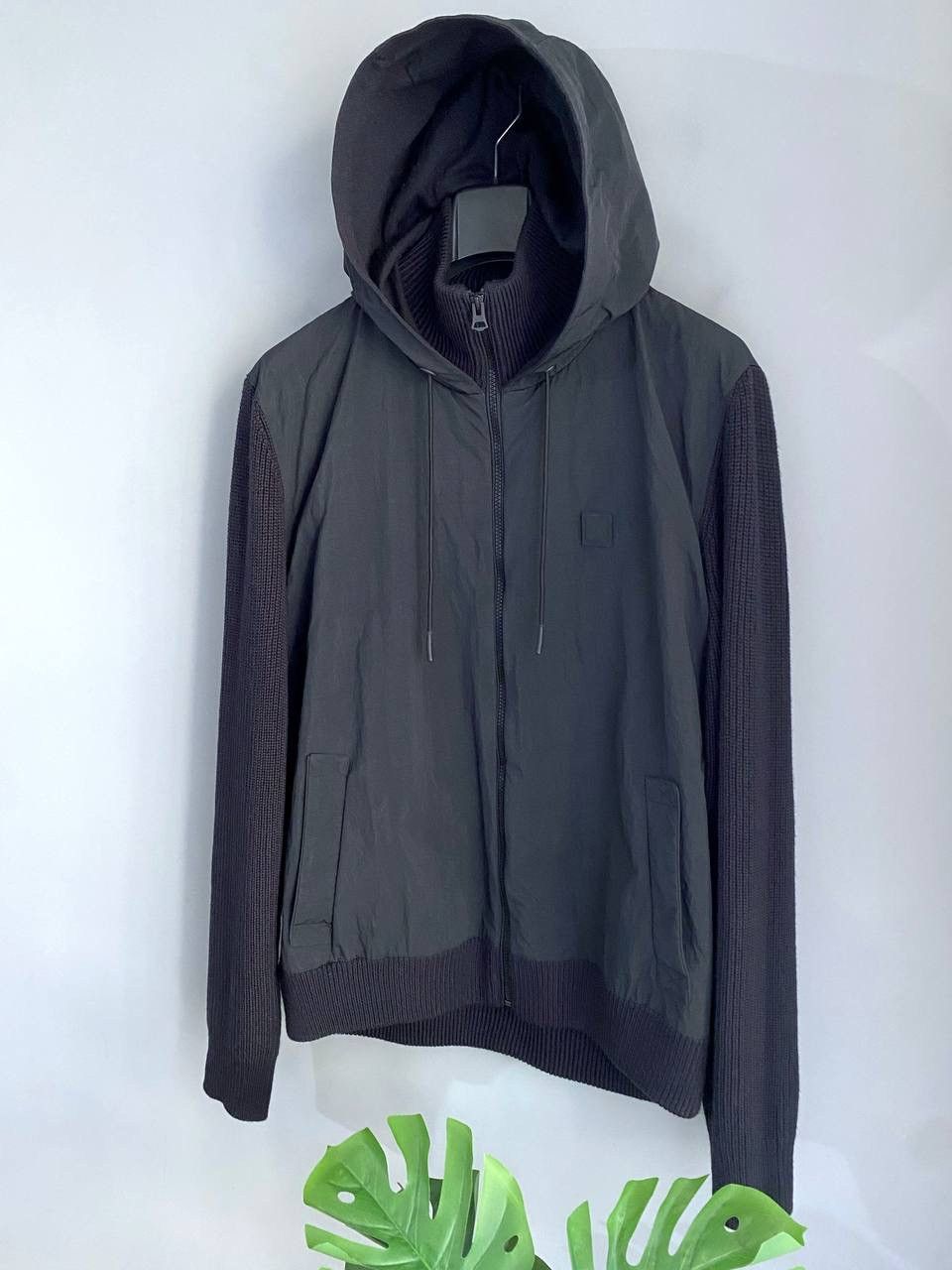 Hugo Boss Hugo Boss Kennsington Men's Blend Knitted Hooded Jacket, XL Size US XL / EU 56 / 4 - 3 Thumbnail
