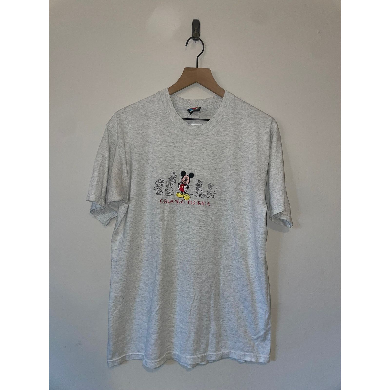 Vintage Vintage Mickey Disney Orlando Shirt Florida Gray 90s Tee L Size US L / EU 52-54 / 3 - 1 Thumbnail