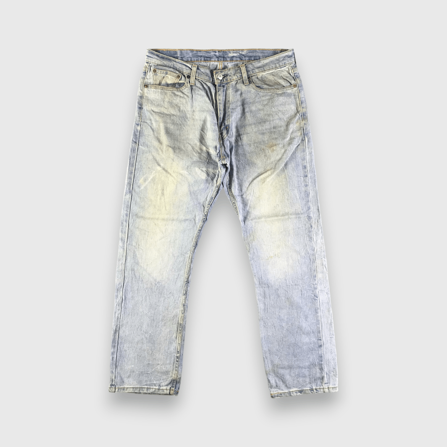 Levi's Vintage Light Wash Levis 513 Jeans-J4280 Size US 35 - 1 Thumbnail