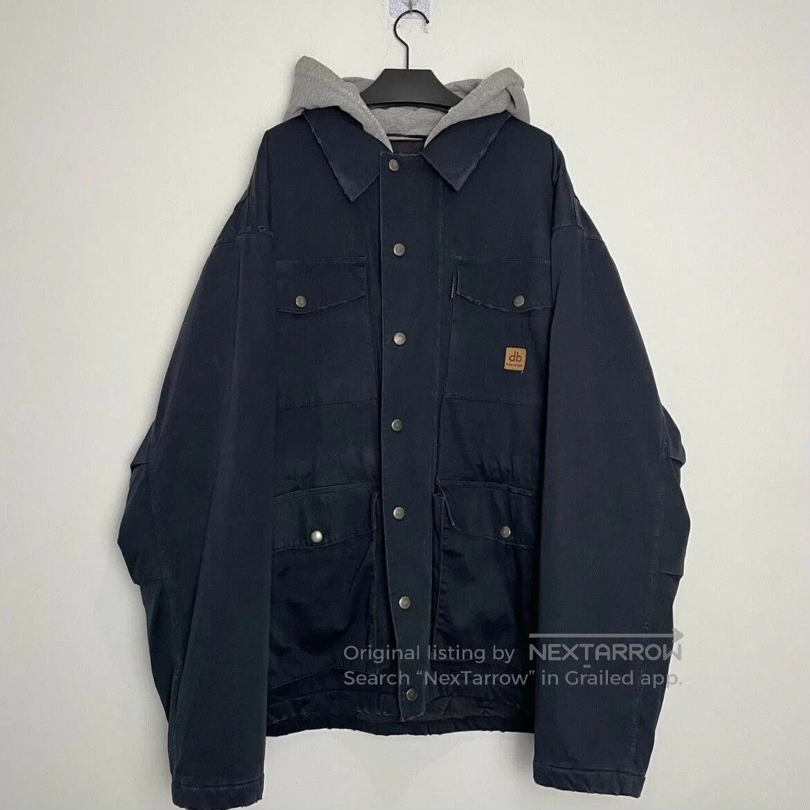 Balenciaga balenciaga hooded cotton jacket with pockets. Size US L / EU 52-54 / 3 - 1 Thumbnail
