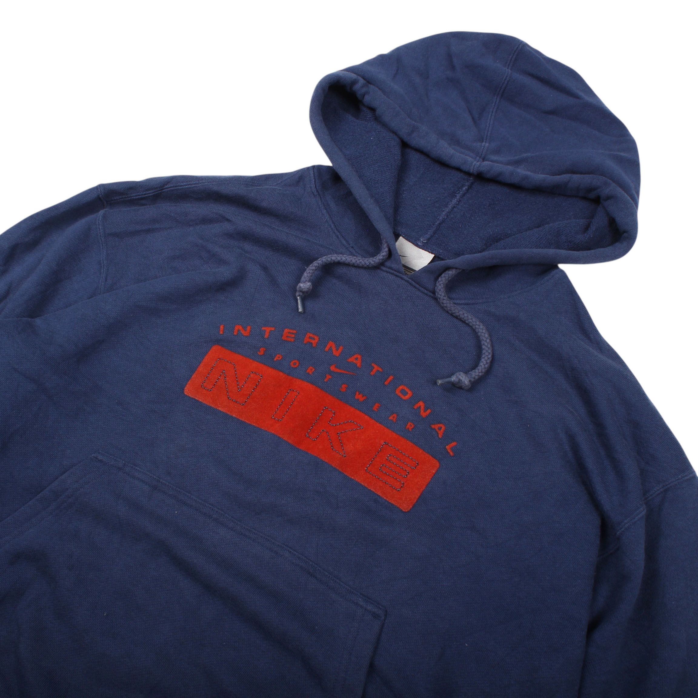 Nike Nike Hoodie Big Logo 90s Sportswear Pullover Sweatshirt Size US M / EU 48-50 / 2 - 4 Thumbnail