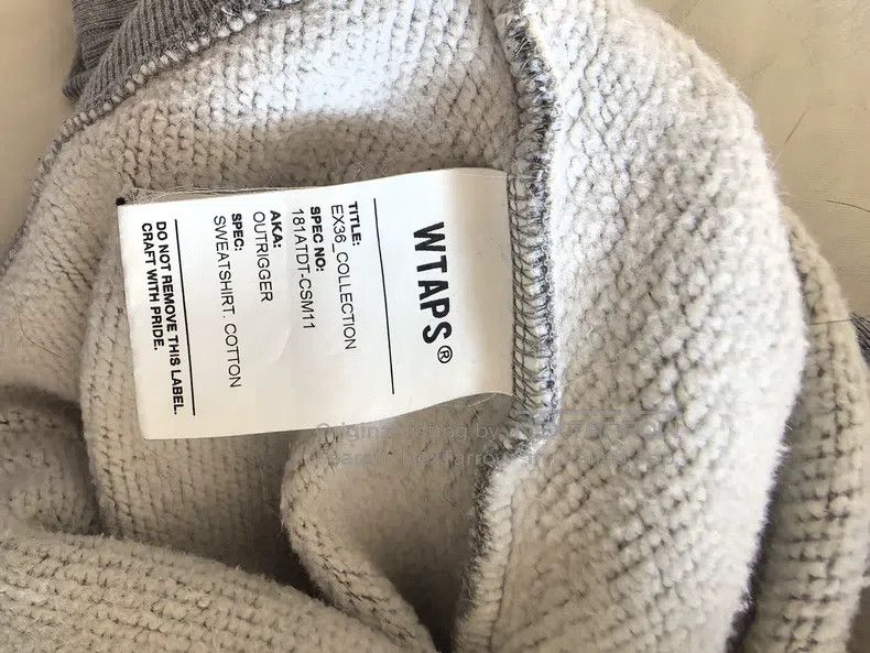 Wtaps Wtaps Half Zip Hoodie Size US S / EU 44-46 / 1 - 6 Thumbnail