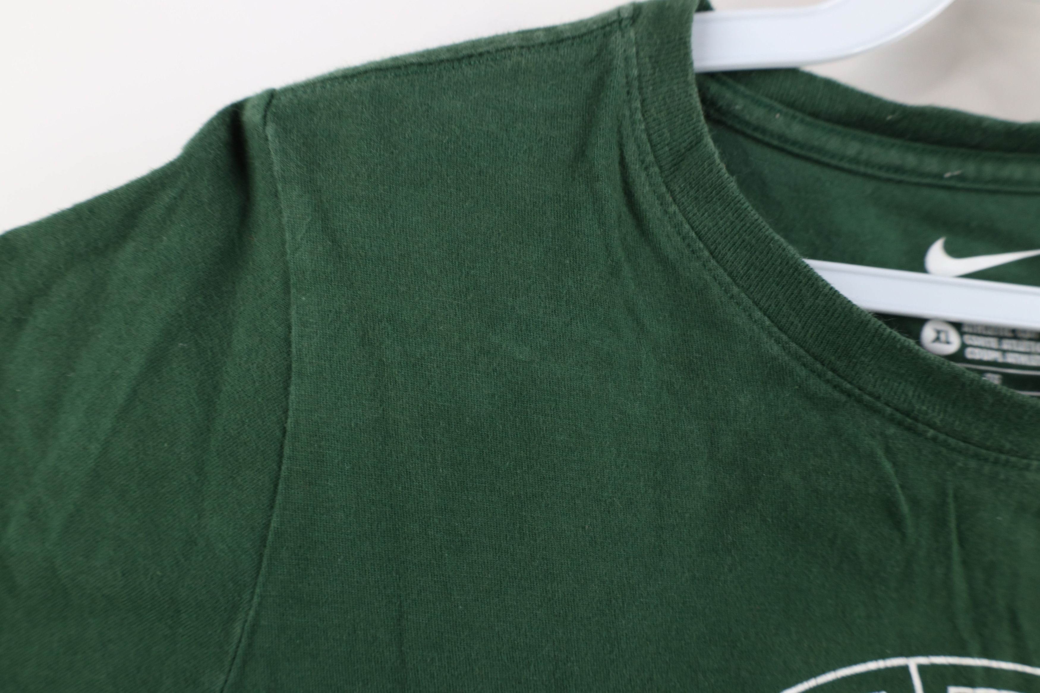 Nike Nike Michigan State University Football T-Shirt Green Size XL / US 12-14 / IT 48-50 - 8 Thumbnail