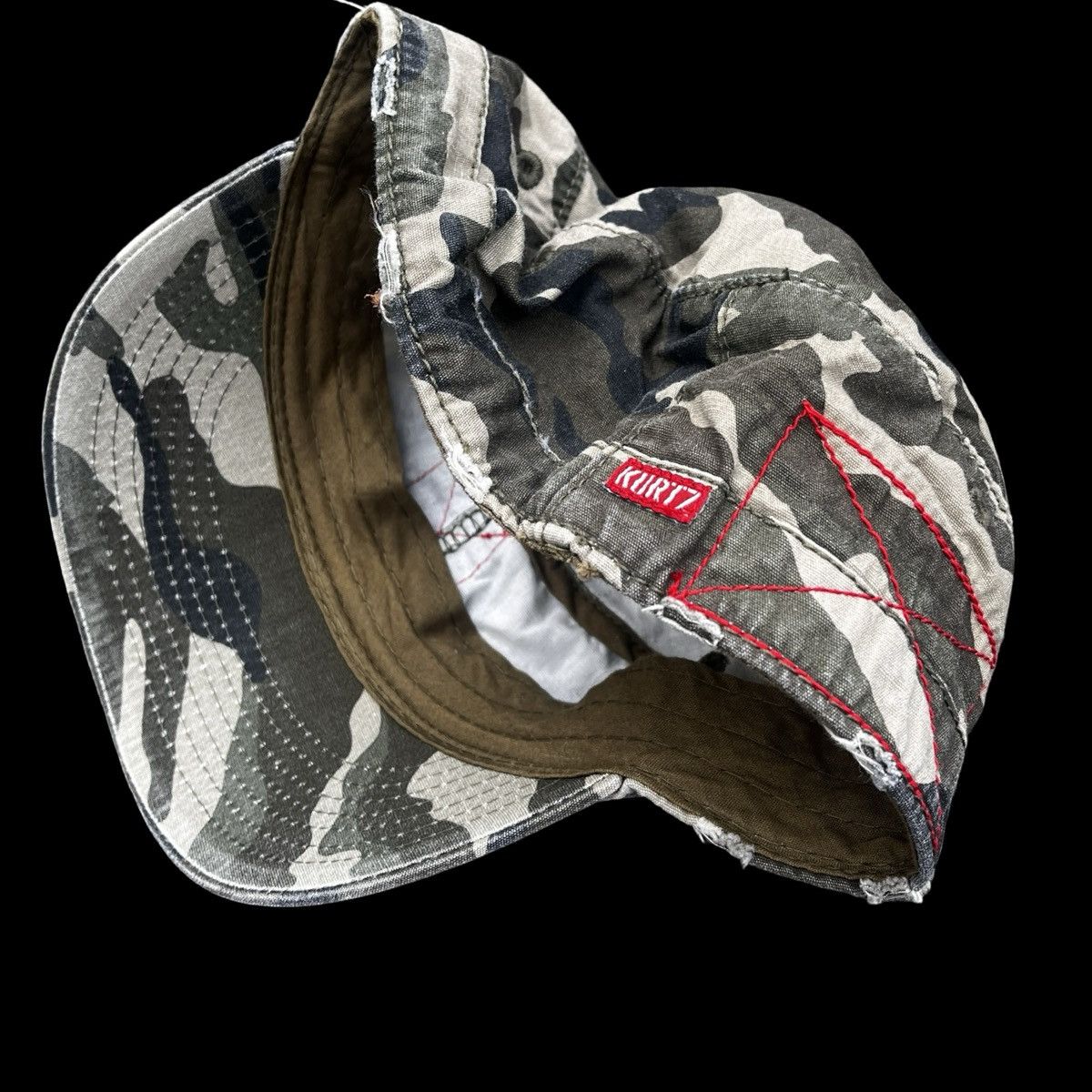 Other Vintage Fritz Camo Military Kurtz Y2K 00's Size M Size ONE SIZE - 5 Thumbnail