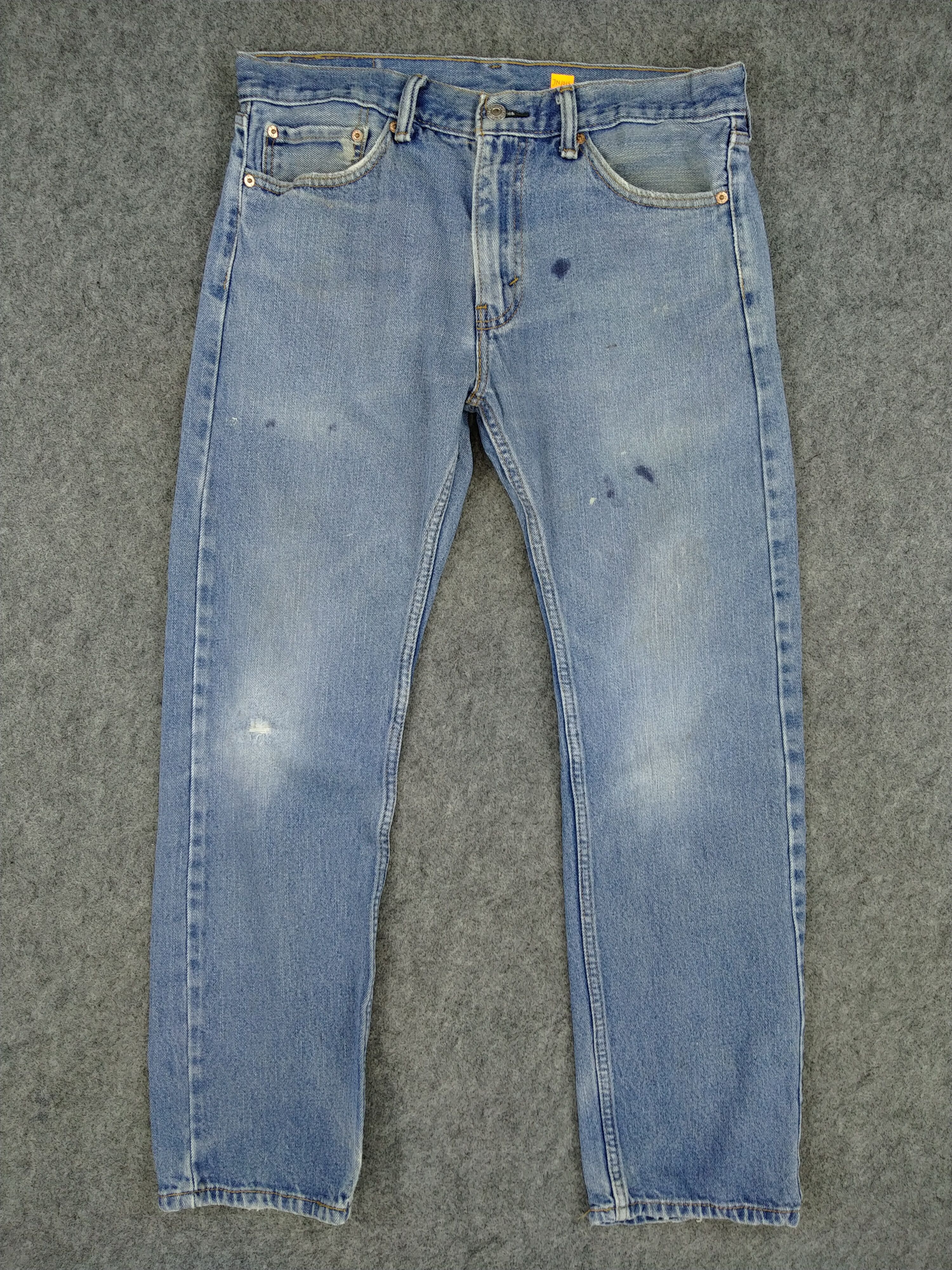 Levi's Blue Wash Vintage Levi's 505 Jeans 34x29 Denim JN1015 Size US 34 / EU 50 - 1 Thumbnail