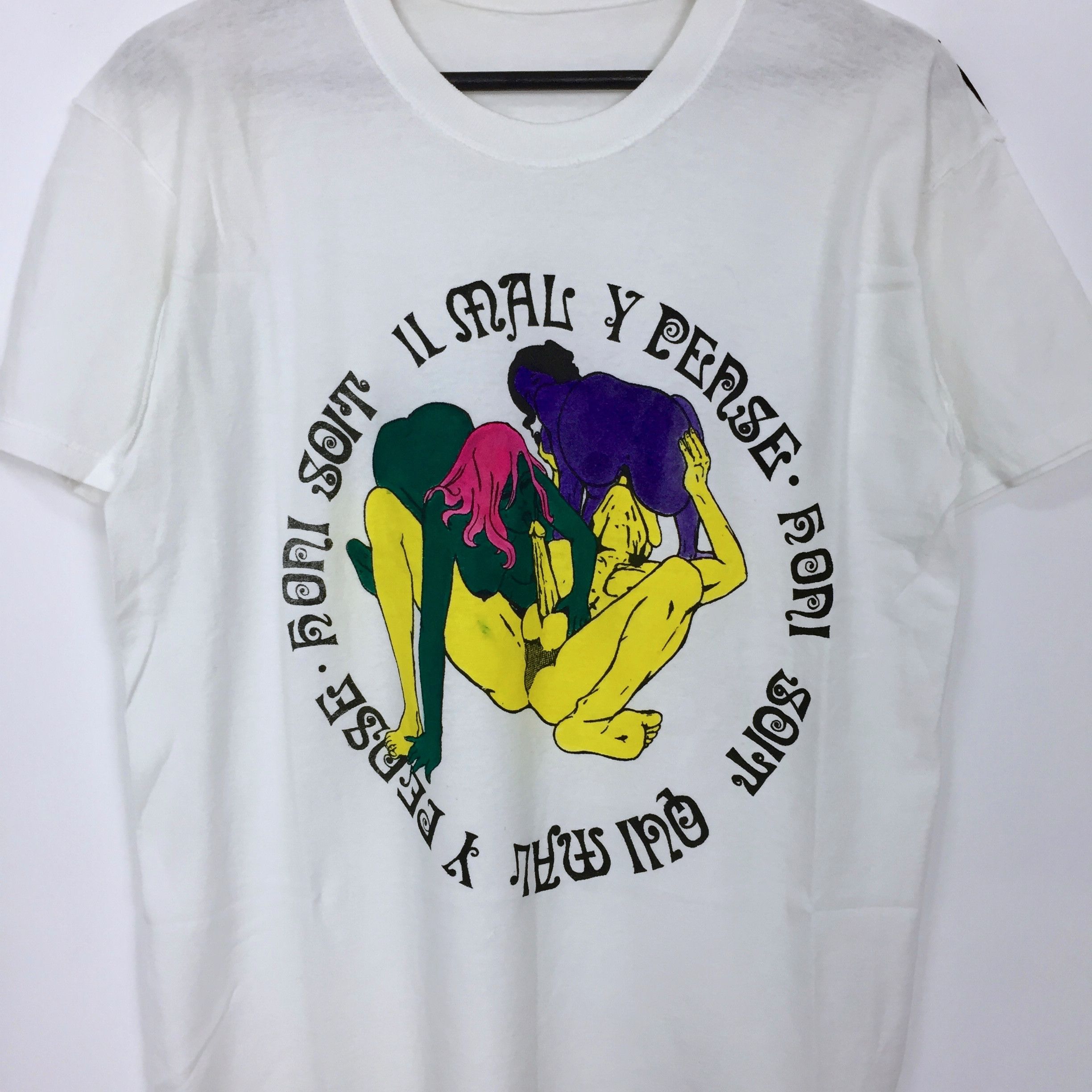 Seditionaries SEDITIONARIES HONI SOIT QUI MAL Y PENSE TEE Size US M / EU 48-50 / 2 - 3 Thumbnail