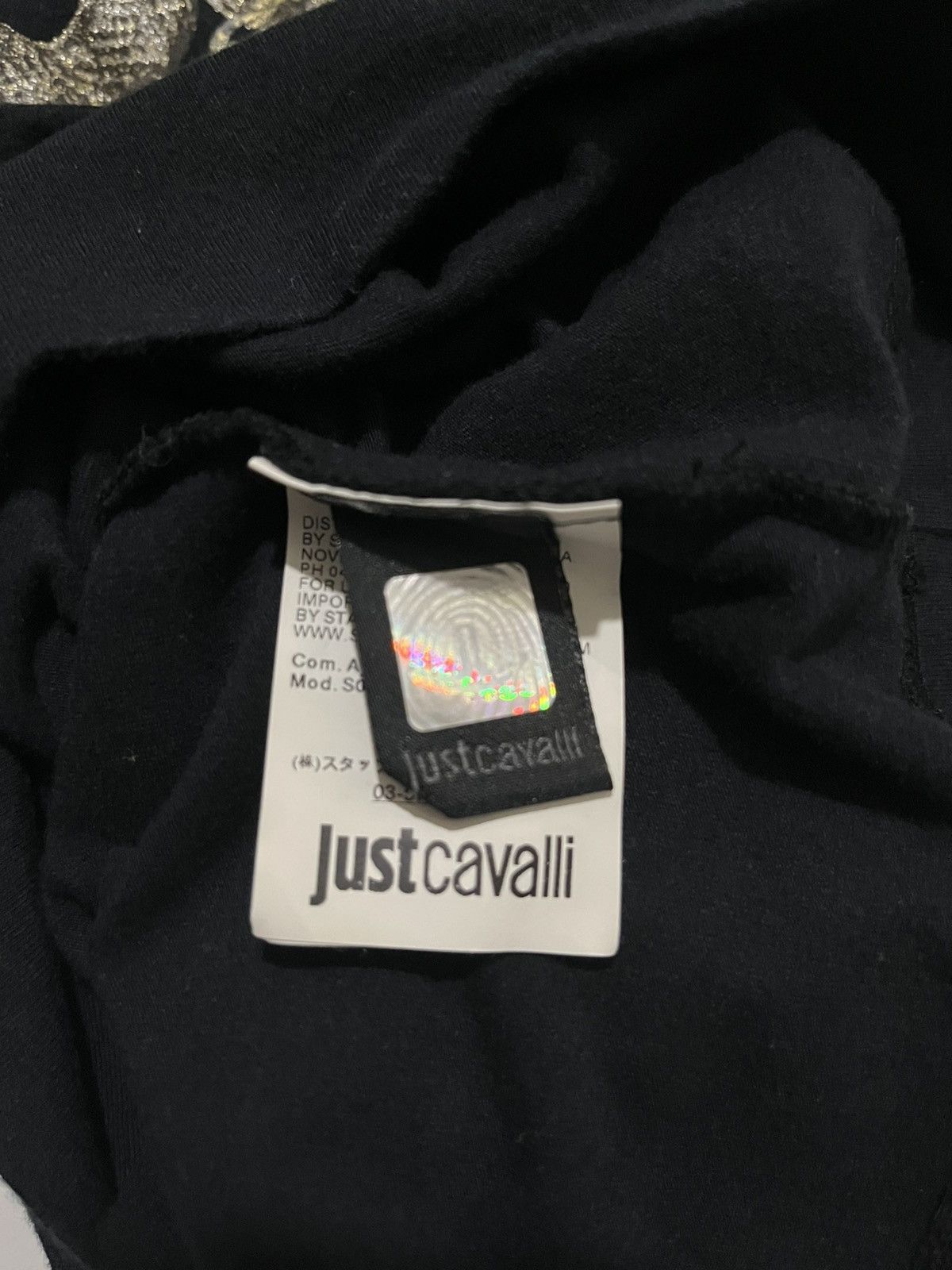 Just Cavalli FW 2011/12 by Roberto Cavalli Glamorous Goth Long Sleeve Size S / US 4 / IT 40 - 14 Thumbnail