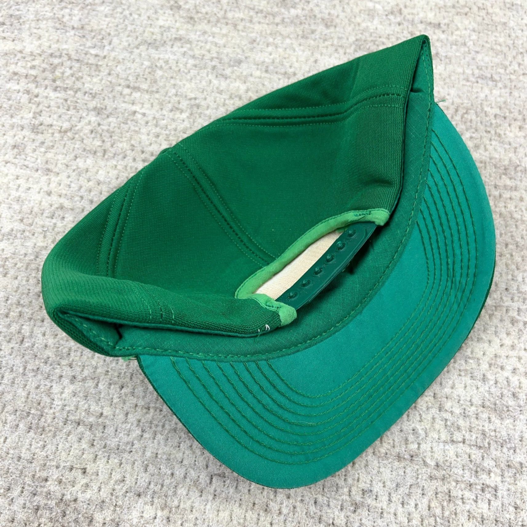 Coal Vintage Trucker Hat Cap 80s 90s Snap Back Mining Green China? Size ONE SIZE - 4 Thumbnail