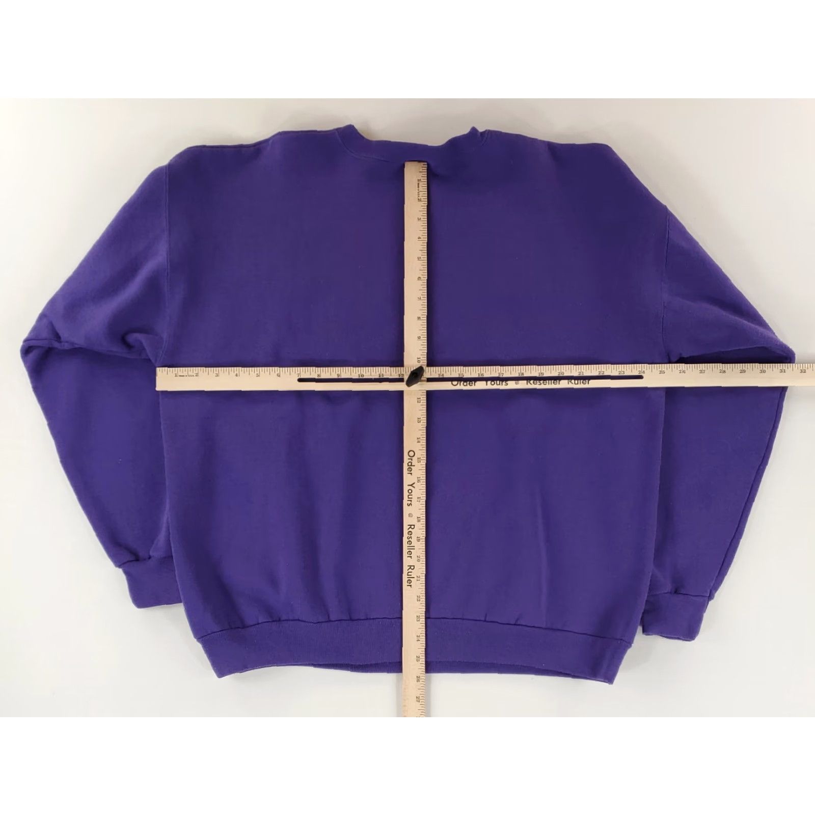 Hanes VINTAGE Kansas State University Wildcats Sweatshirt Purple Mens XXL Crew Pullover 90s VTG Hanes Size 2XL Size US XXL / EU 58 / 5 - 7 Thumbnail