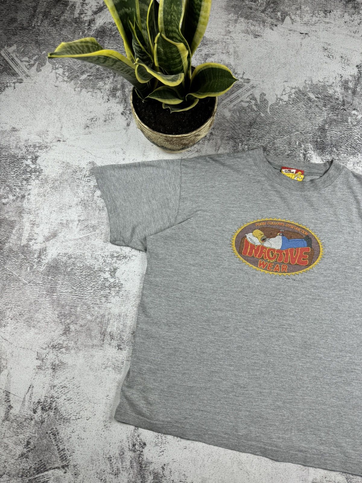 The Simpsons The Simpsons 1999 Matt Groening Homer Inactive Wear T Shirt Size US XL / EU 56 / 4 - 2 Thumbnail