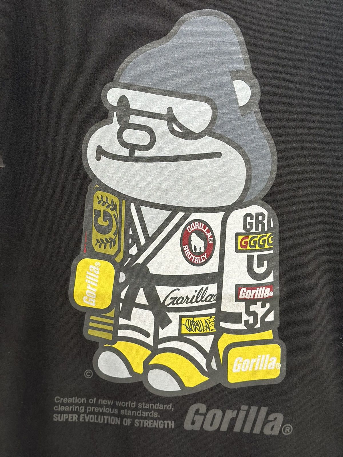 Vintage Vintage Gorilla Sun Faded Tee Size US M / EU 48-50 / 2 - 2 Thumbnail