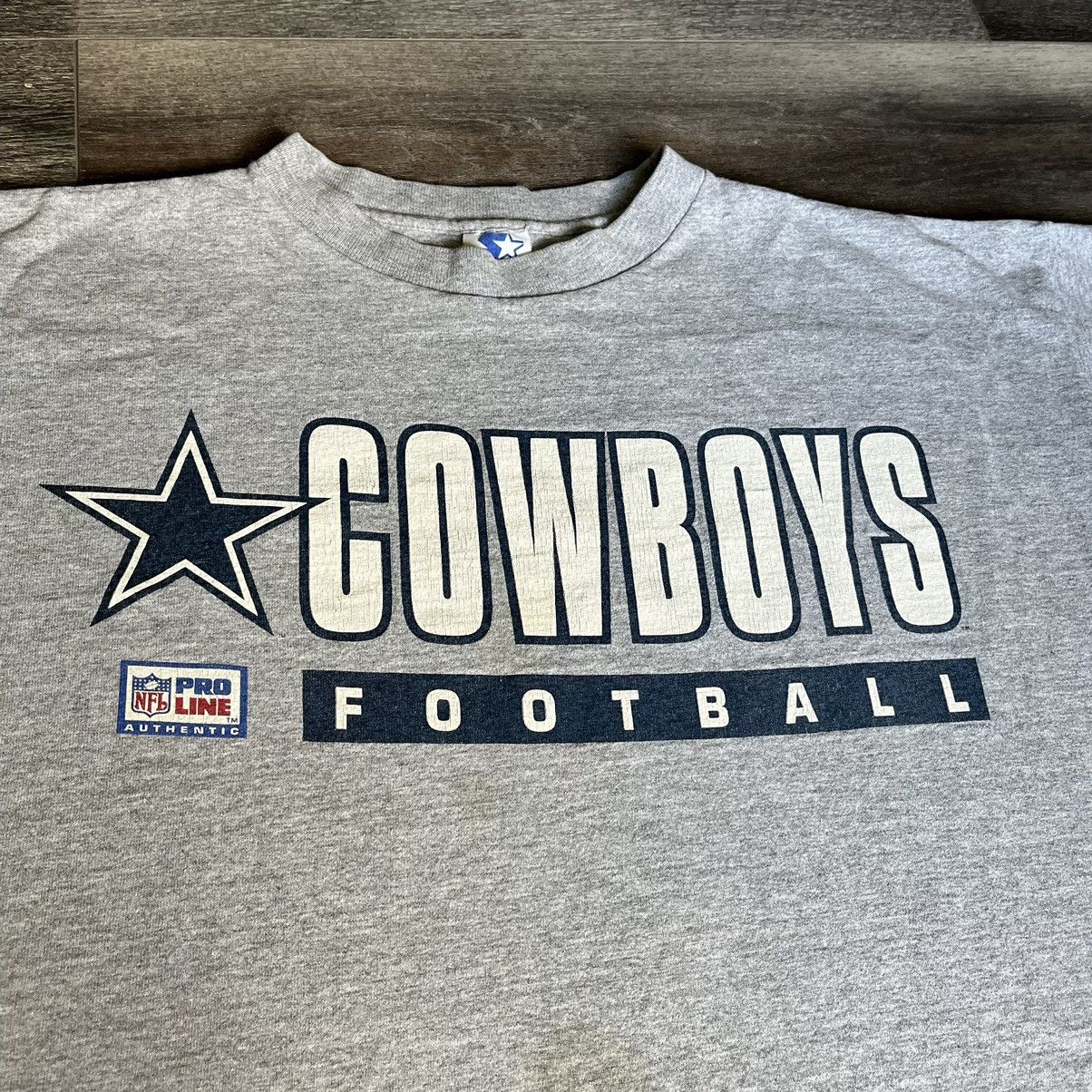 NFL × Starter × Vintage Vintage 1990s NFL Pro Line Dallas Cowboys Starter Logo Tee Size US XXL / EU 58 / 5 - 1 Thumbnail