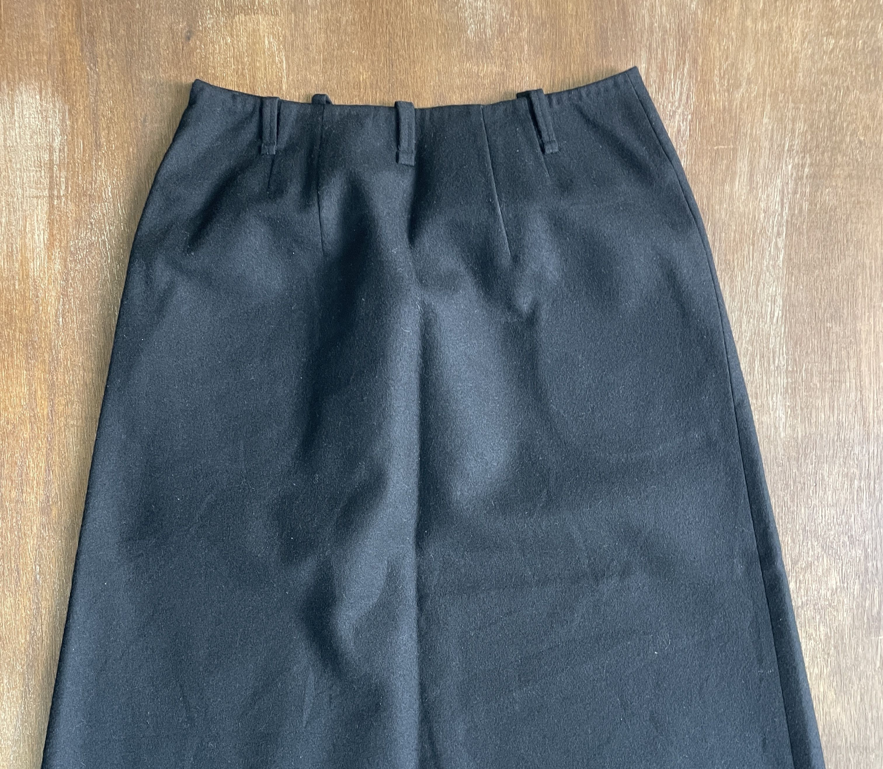 Y's Y's Yohji Yamamoto Classic Wool Skirt Size 33" - 6 Thumbnail