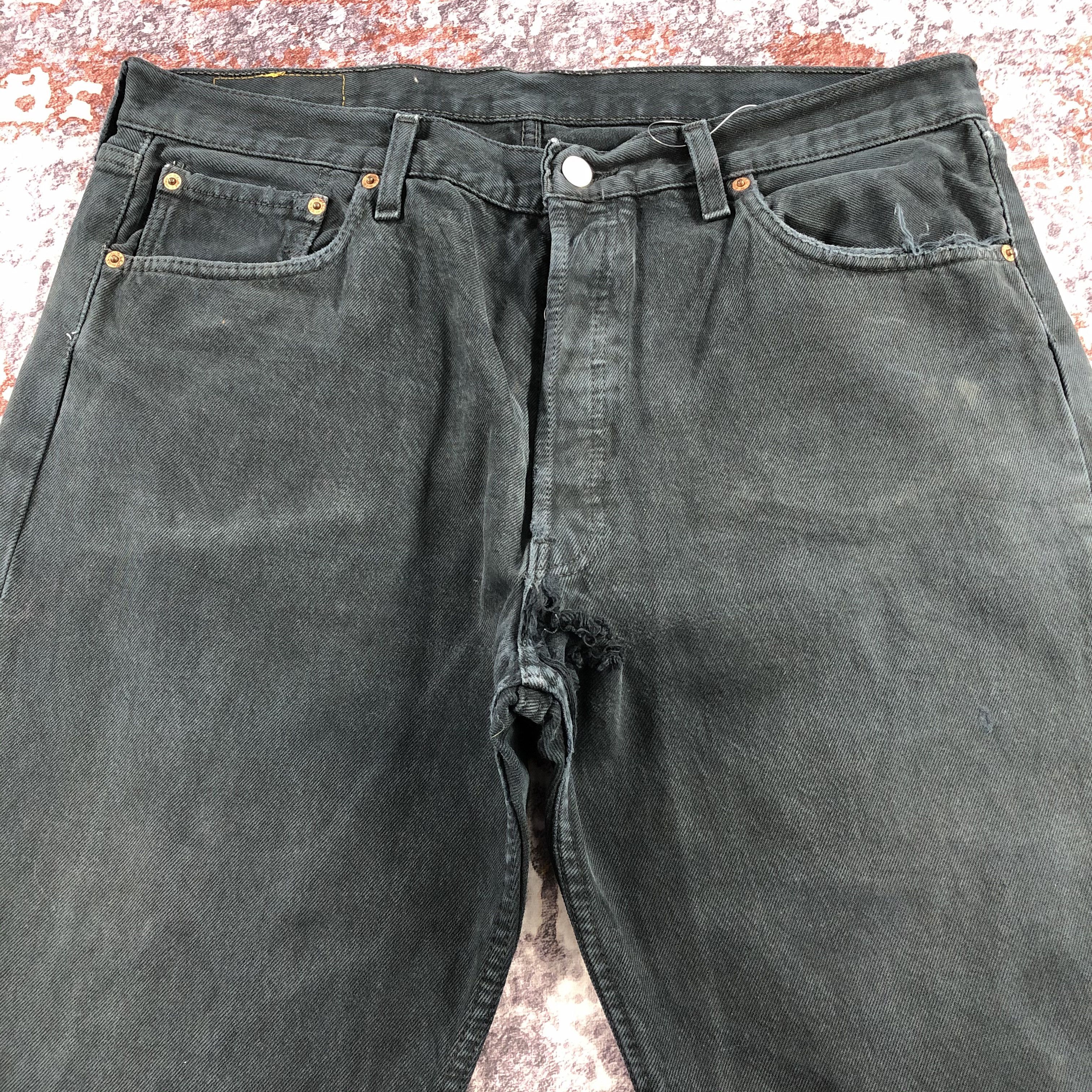 Levi's Vintage 90s Levis 501 Jeans-JM2298 Size US 37 - 3 Thumbnail