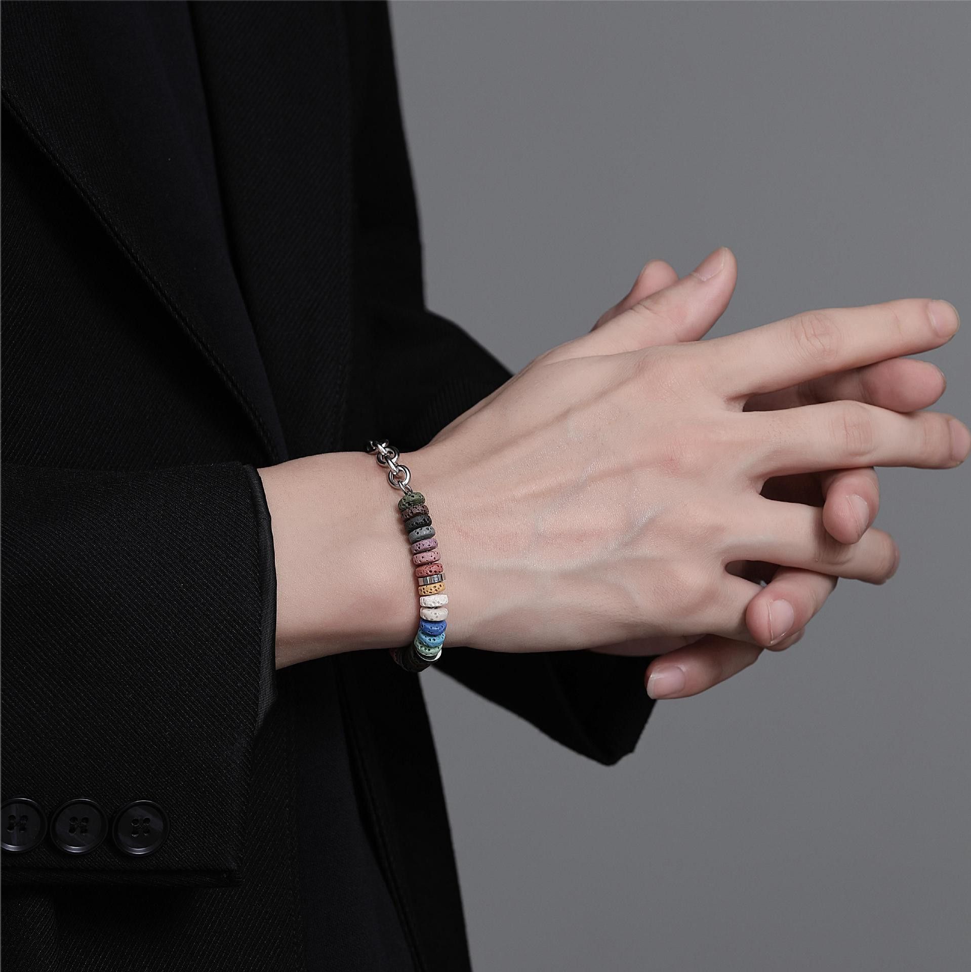 Jewelry Punk Bracelet Y2K Punk Chain Gotch Bracelets Chains Size ONE SIZE - 4 Thumbnail