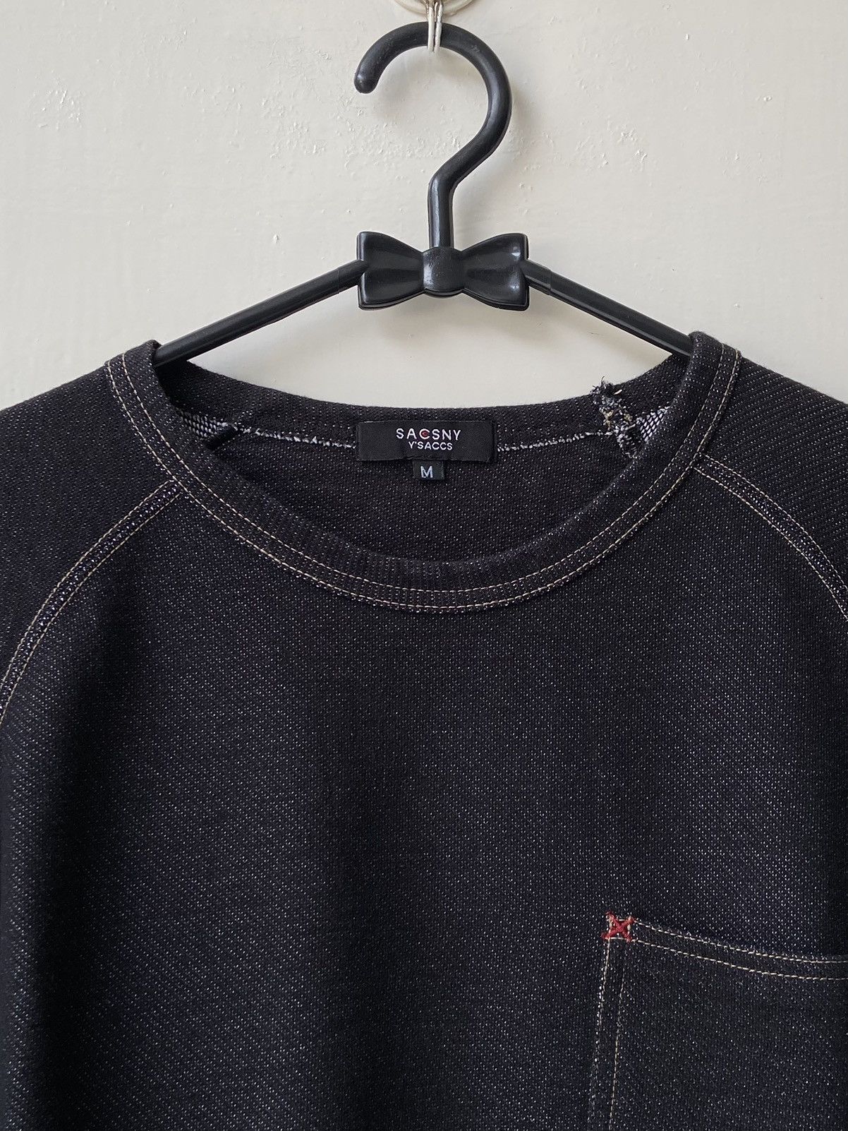 Designer SACSNY Y’SACCS Black T-shirt Size US S / EU 44-46 / 1 - 12 Thumbnail