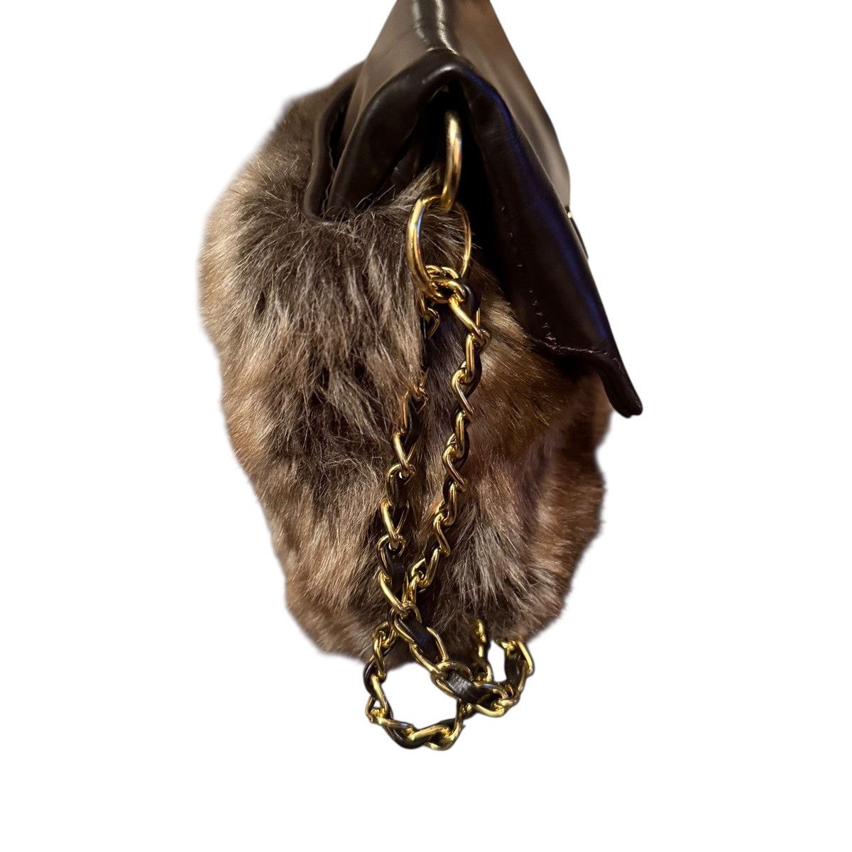Other Paradox faux fur leather chain strap bag Size ONE SIZE - 3 Thumbnail