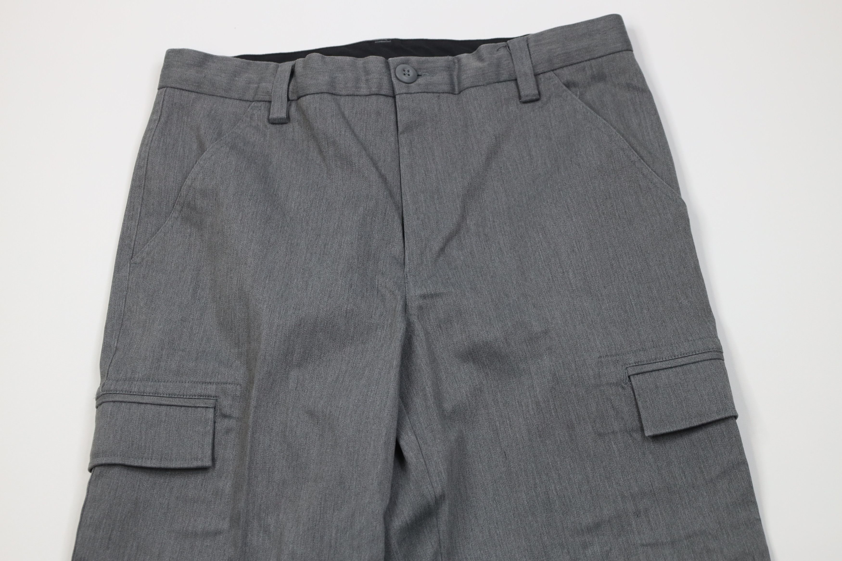 Express Vintage Y2K Express Chambray Wide Leg Cargo Pants Trousers Size US 32 / EU 48 - 2 Thumbnail