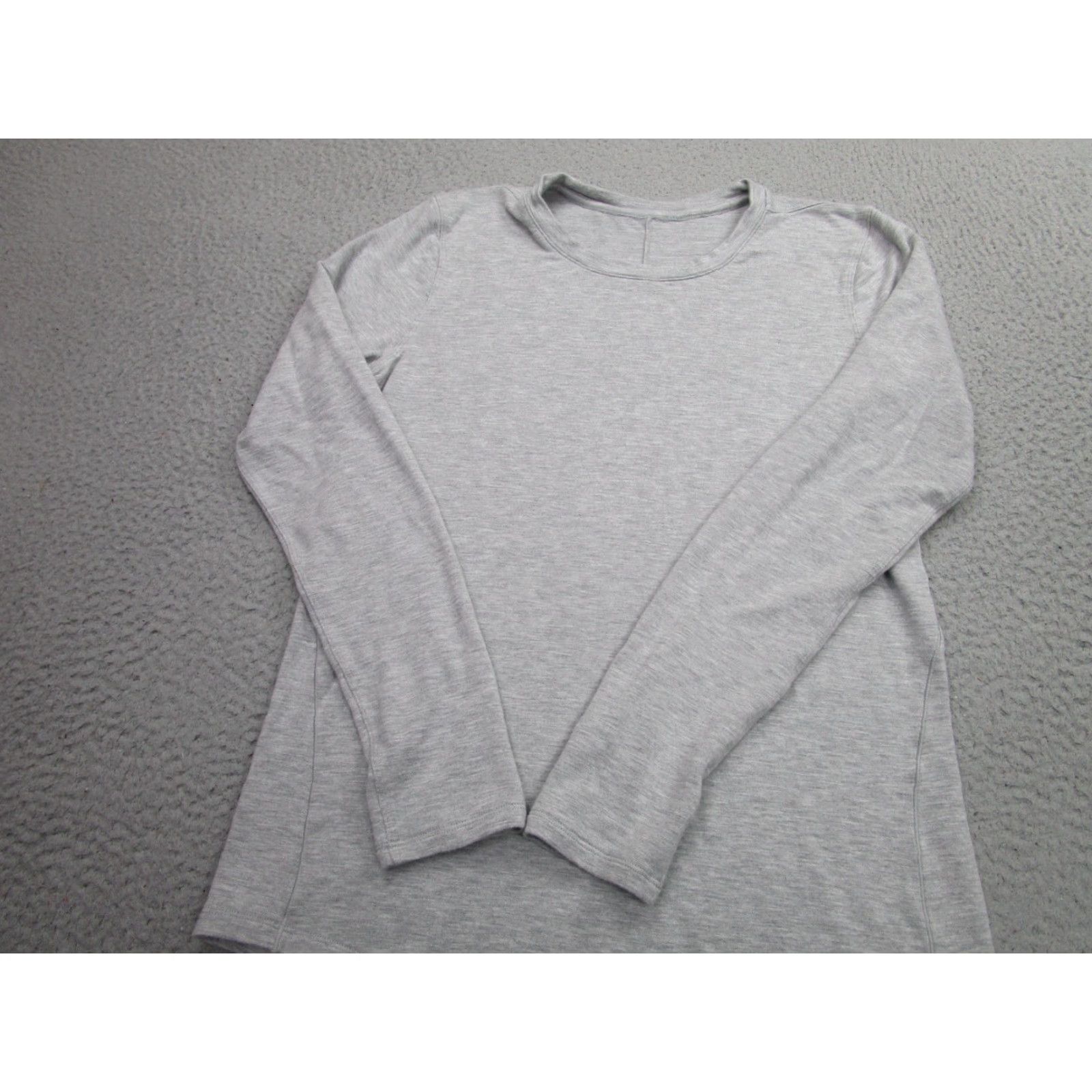 Lululemon Lululemon Shirt Womens M Gray Long Sleeve Crewneck Athletic Heather Training Size M / US 6-8 / IT 42-44 - 4 Thumbnail