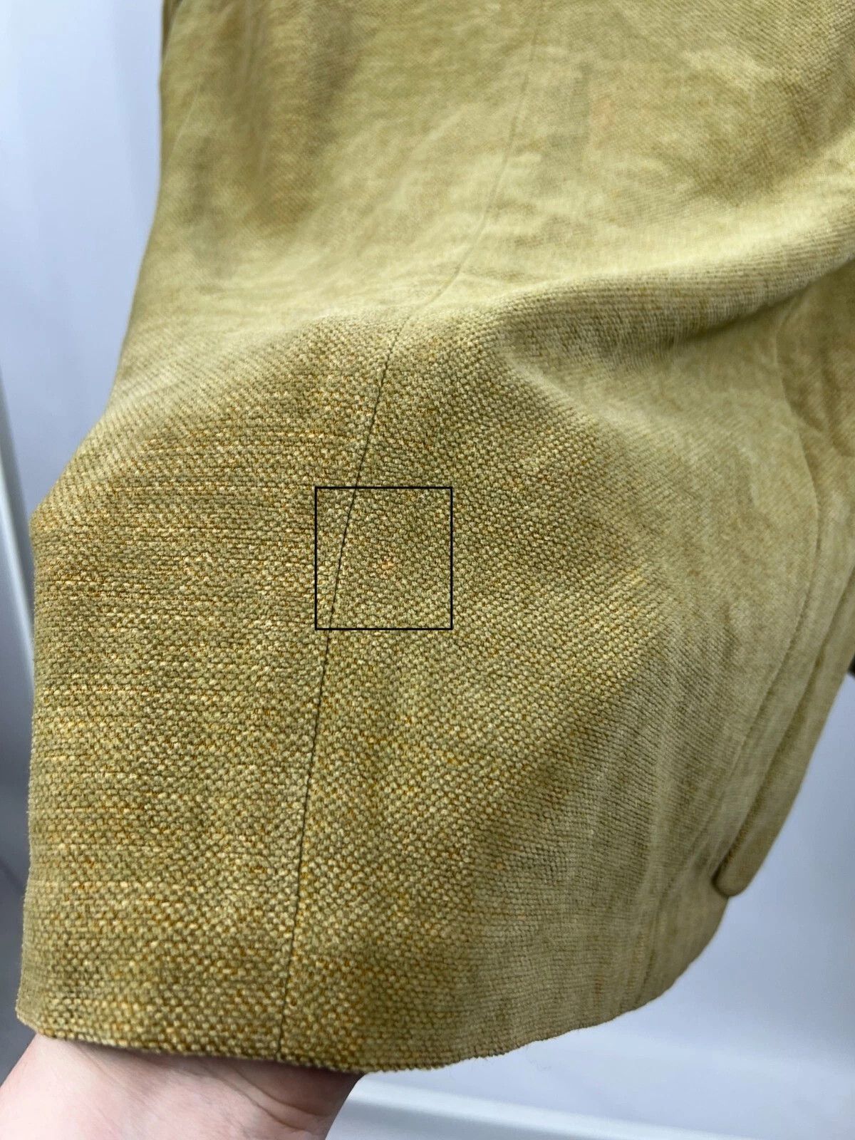 Ermenegildo Zegna Ermenegildo Zegna Soft Half-Lined Yellow Blazer Jacket Size 40R - 17 Thumbnail