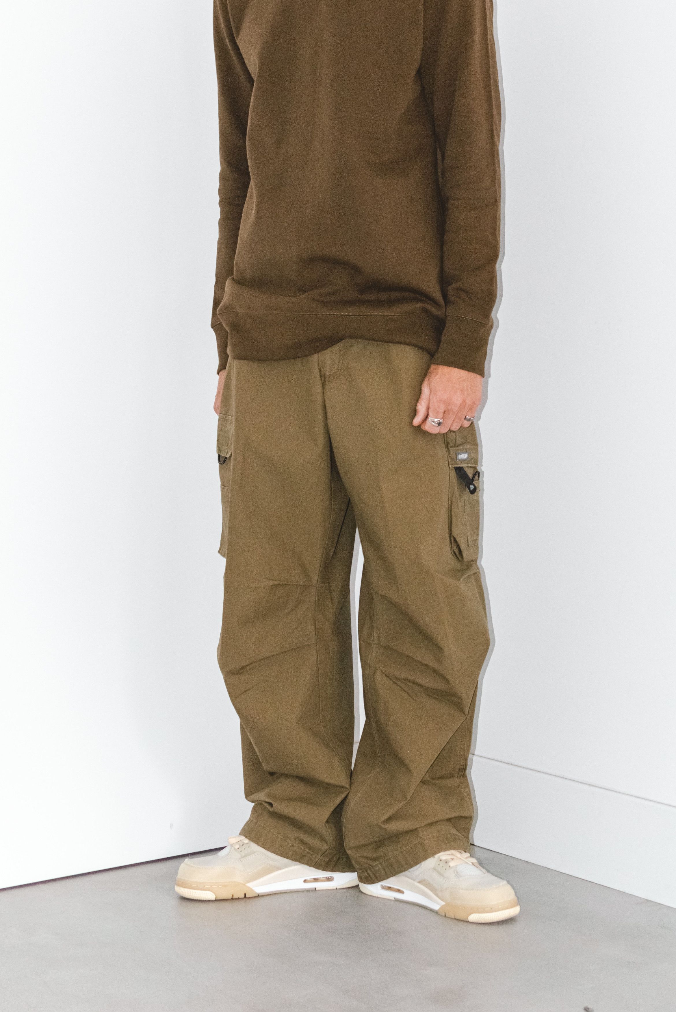 Nike × Nike ACG × Vintage Deadstock Nike ACG Track Cargo Pants with Drawstrings Size US 30 / EU 46 - 1 Thumbnail