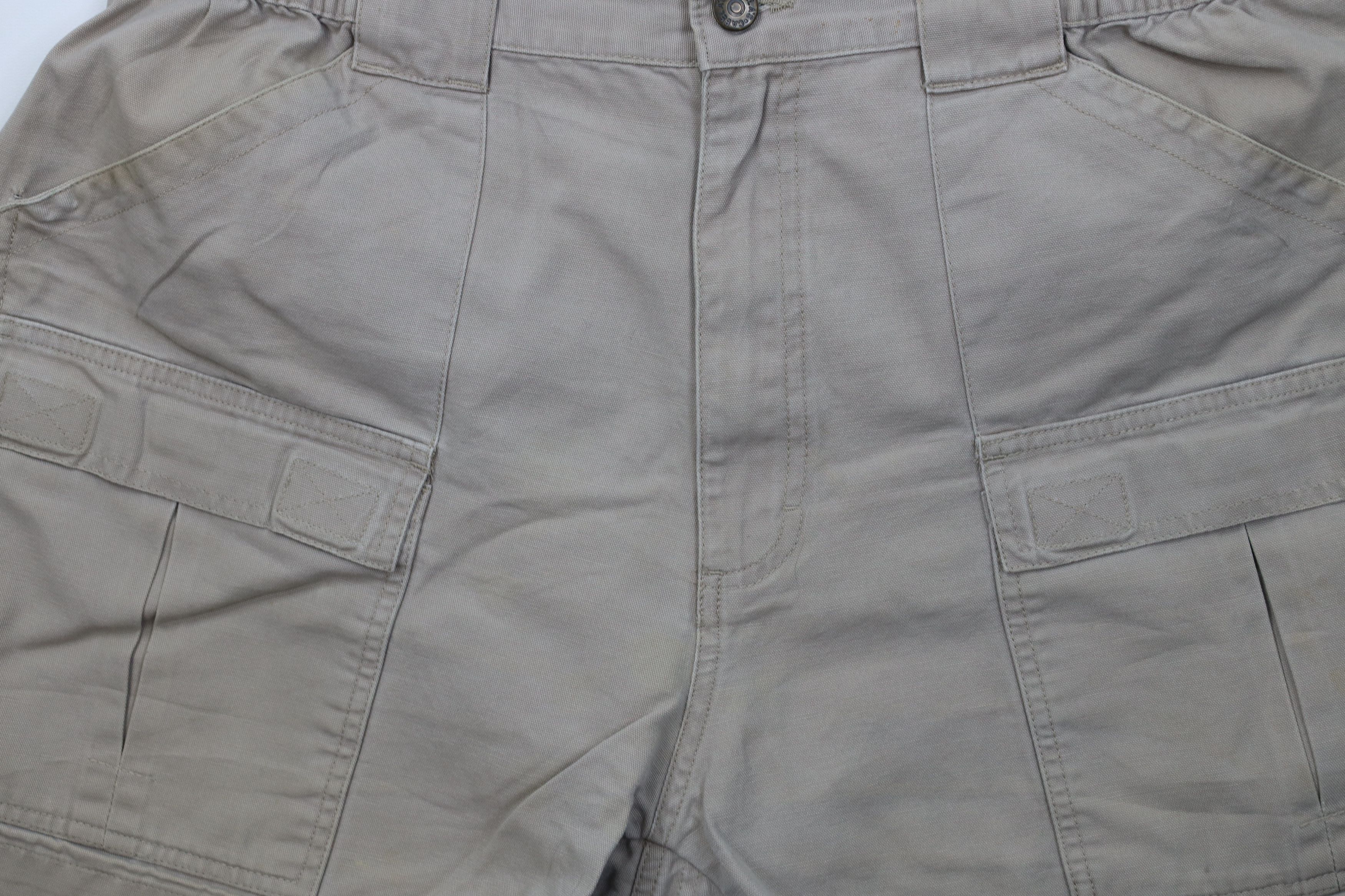 Cabelas Vintage 90s Y2K Cabelas Above Knee Trekking Cargo Shorts Size US 38 / EU 54 - 3 Thumbnail