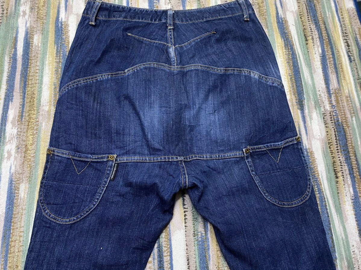 mercibeaucoup MERCIBEAUCOUP Jevous Enprie Stretch Crotch Denim Pants Size US 31 - 4 Thumbnail