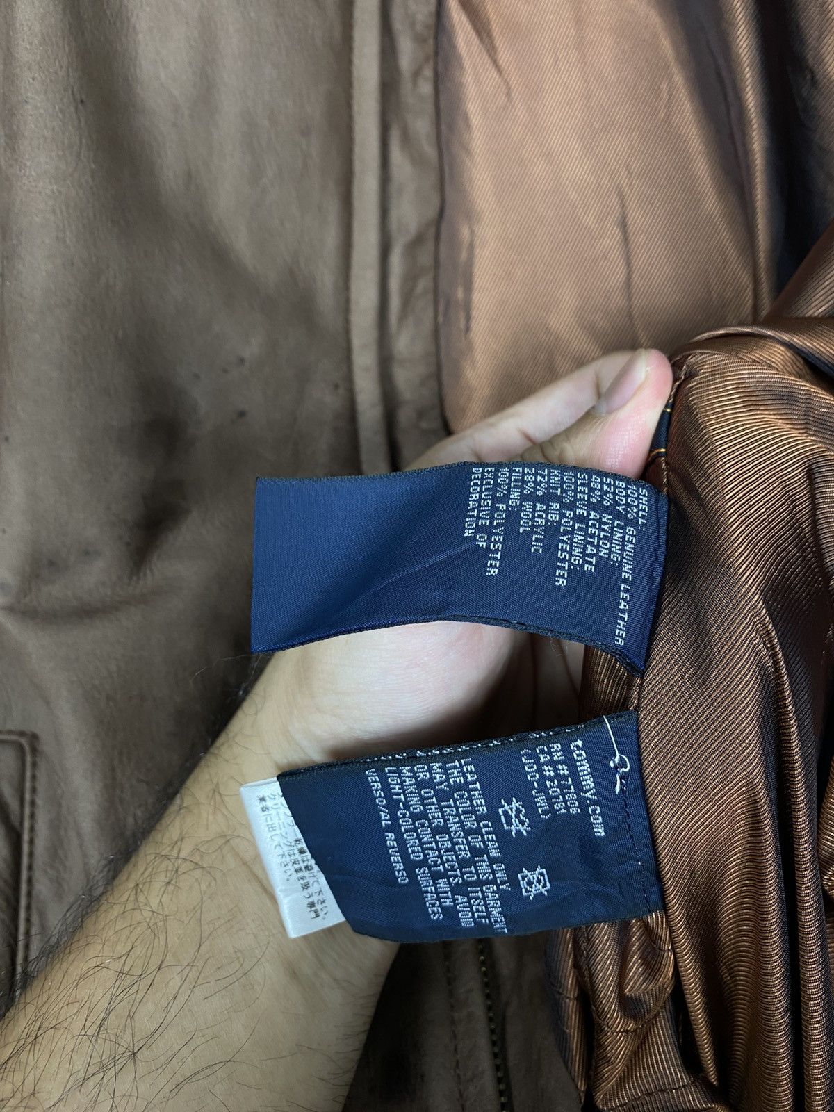 Tommy Hilfiger Rare‼️ Tommy Hilfiger Cowhide Outerwear Jacket Size US S / EU 44-46 / 1 - 9 Thumbnail