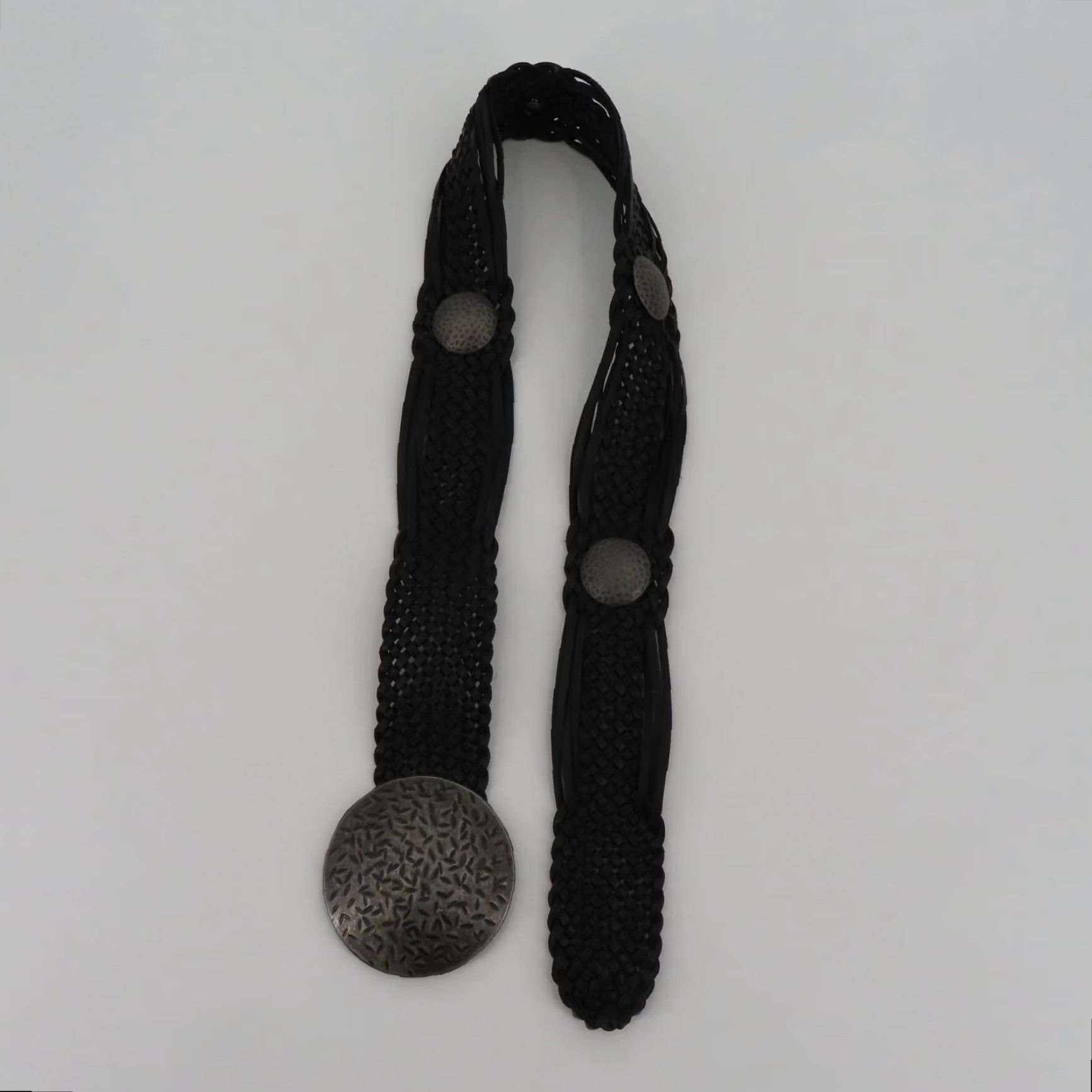 Vintage Vintage Black Faux Leather Braided One Size Fits Most Belt User: Vintage Black Faux Leather Braided One Size Fits Most Belt Size ONE SIZE - 5 Thumbnail