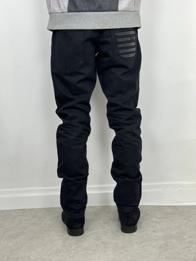 Jean Paul Gaultier 2000s Jean Paul Gaultier Black Denim Jeans Size US 32 / EU 48 - 4 Thumbnail