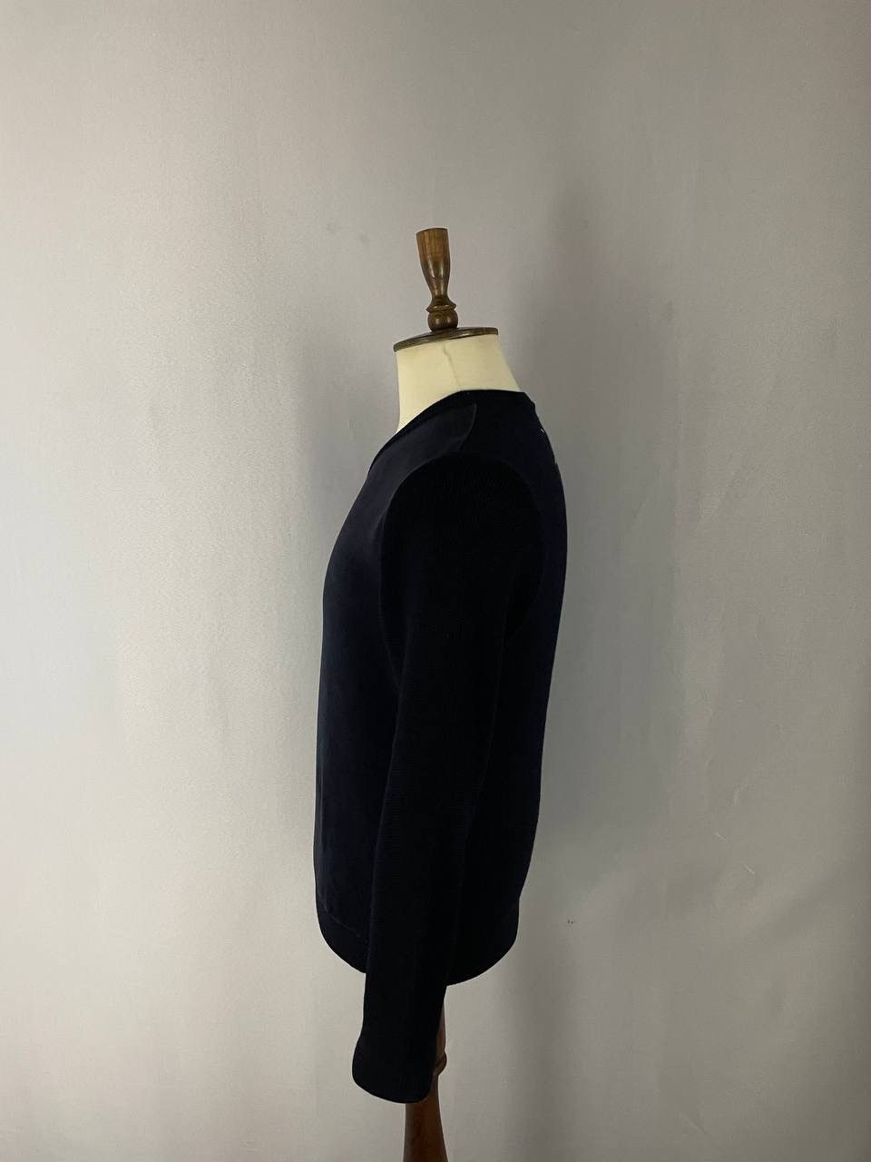 Maison Margiela Maison Margiela Sweater Navy Velour Size US M / EU 48-50 / 2 - 4 Thumbnail