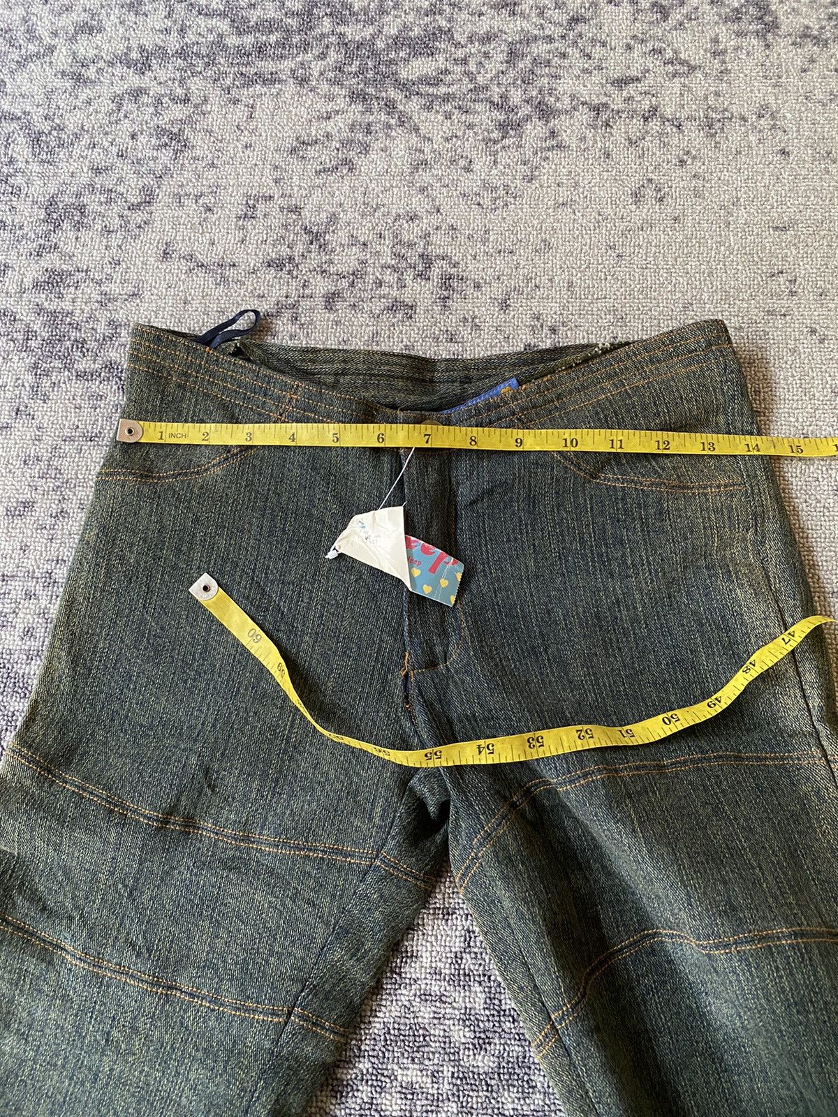 Le Grande Bleu (L.G.B.) Y2k deep ifsixwasnine lgb goa style flare jeans Size US 28 / EU 44 - 11 Thumbnail