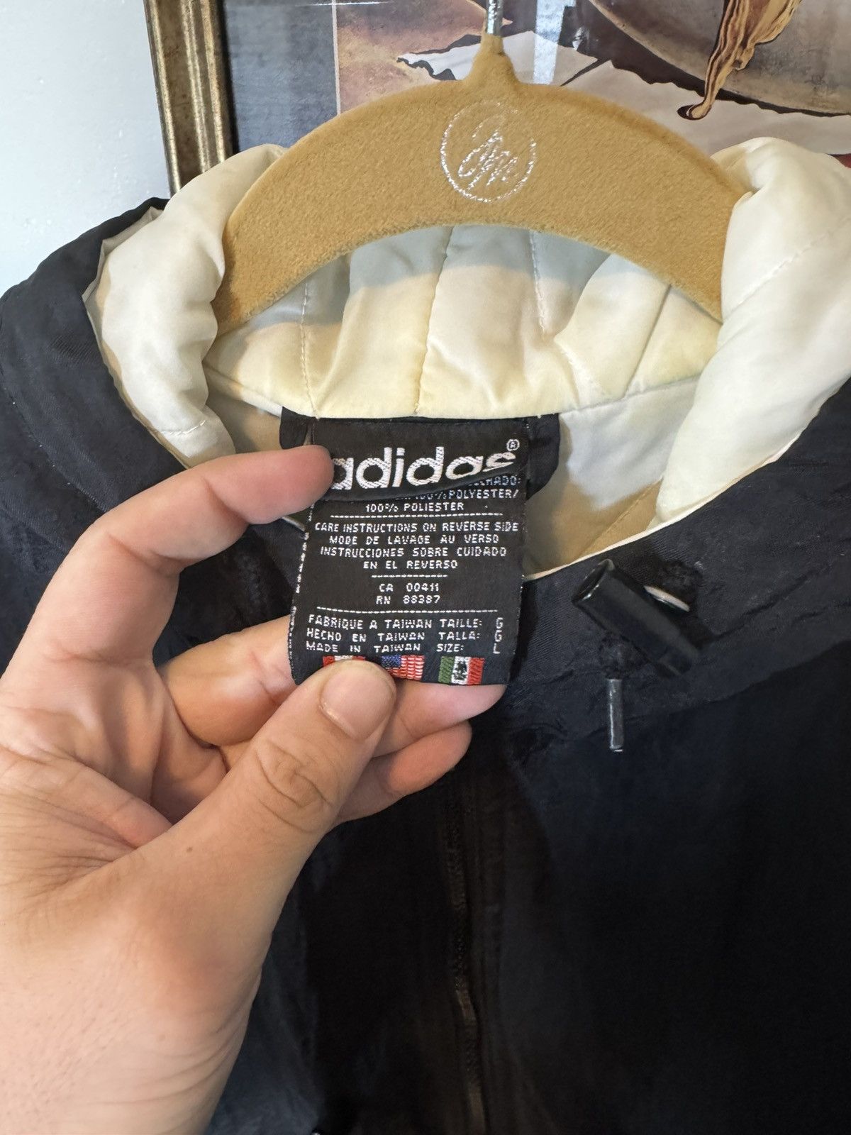 Adidas Vintage Adidas Trefoil Jacket 90s Size US L / EU 52-54 / 3 - 6 Thumbnail