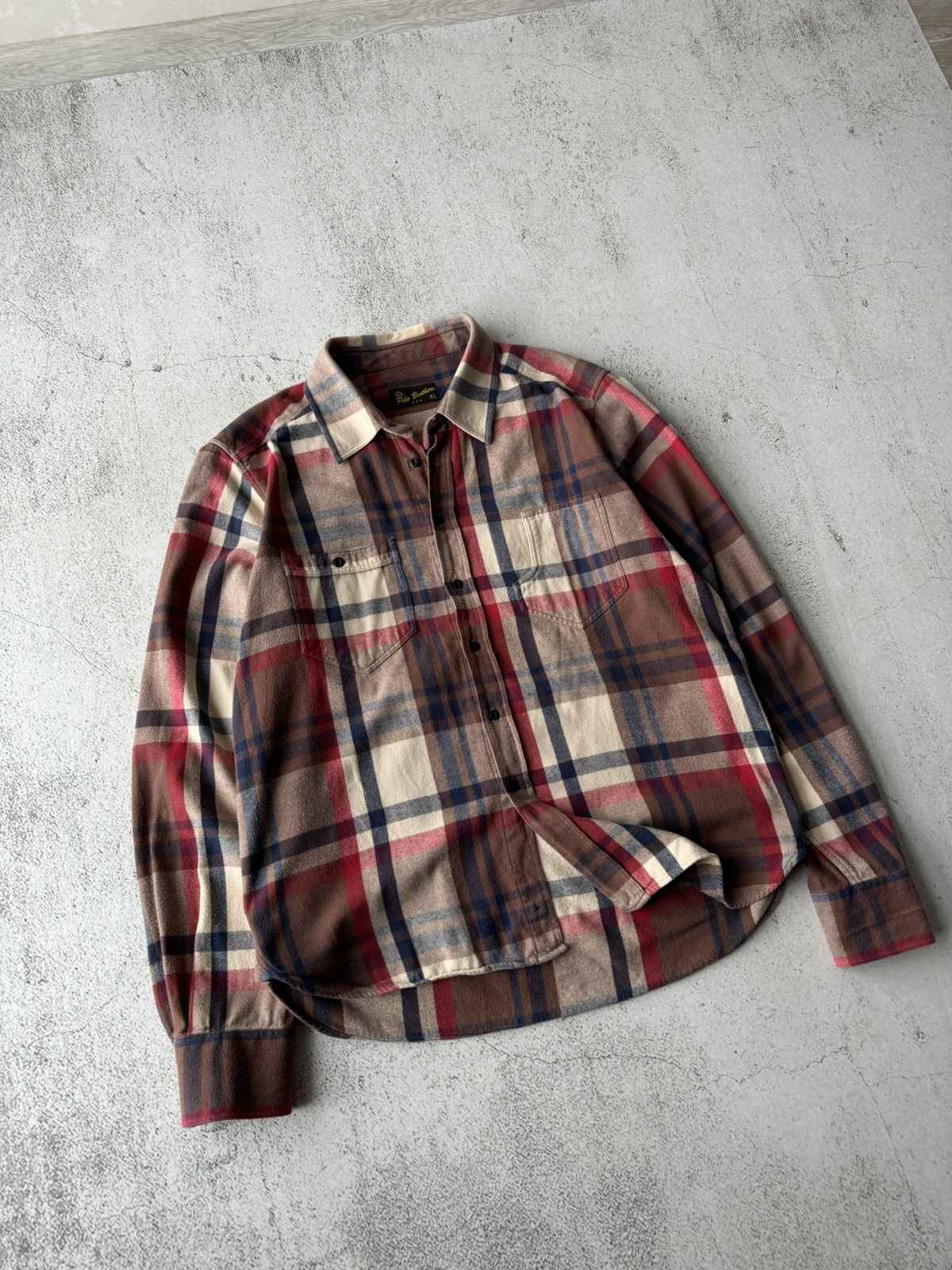 Pike Brothers Pike Brothers Flannel Shirt Size US XL / EU 56 / 4 - 3 Thumbnail