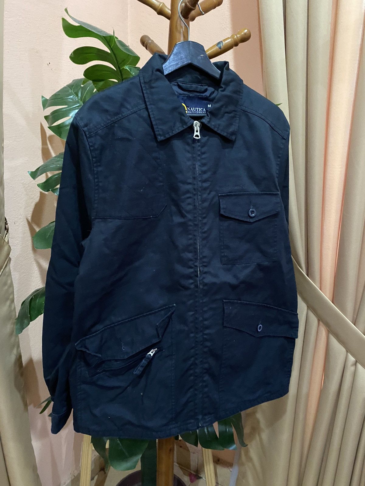 Nautica Nautica Jeans Company Navy Blue JacketDurable Workwear Size US M / EU 48-50 / 2 - 3 Thumbnail