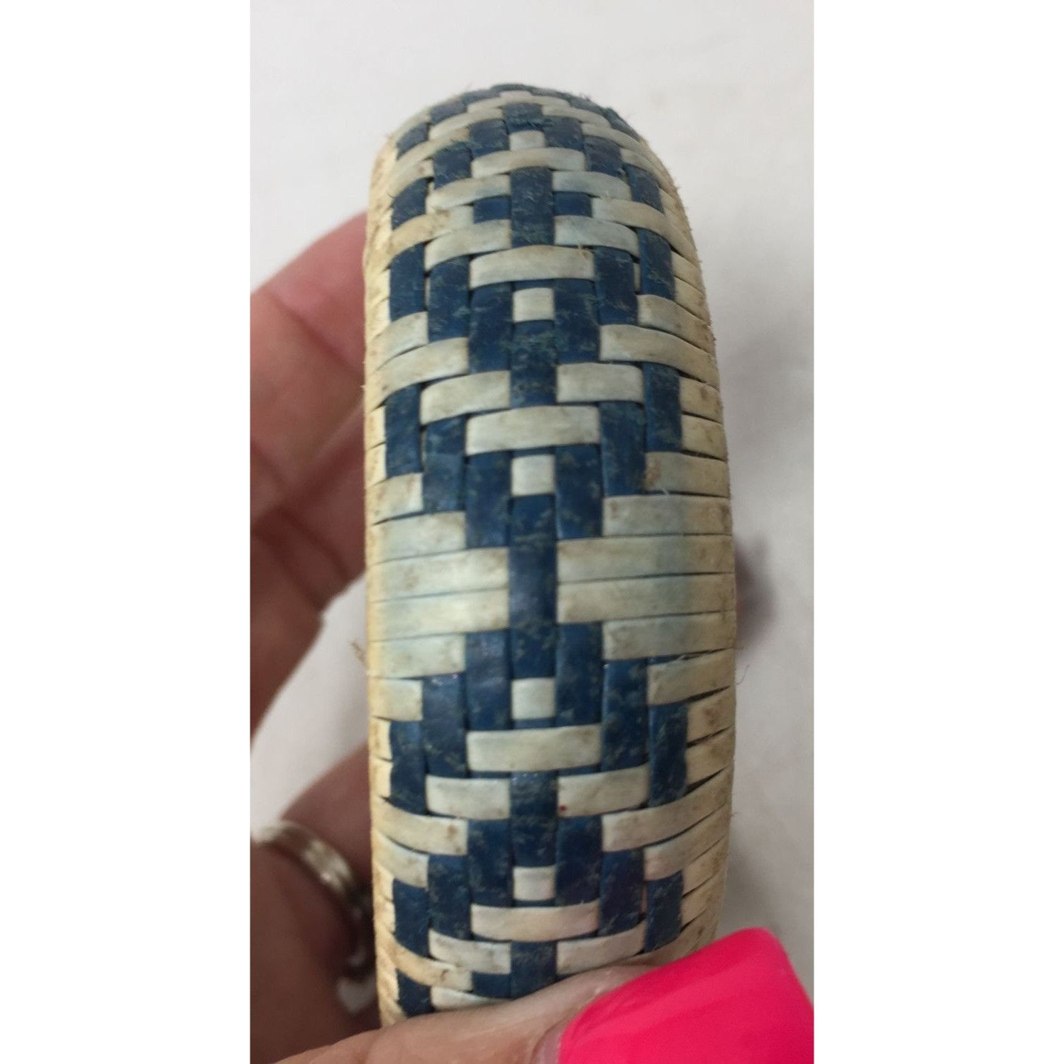 Other Women's Blue and White Bangle Bracelet Size ONE SIZE - 4 Thumbnail