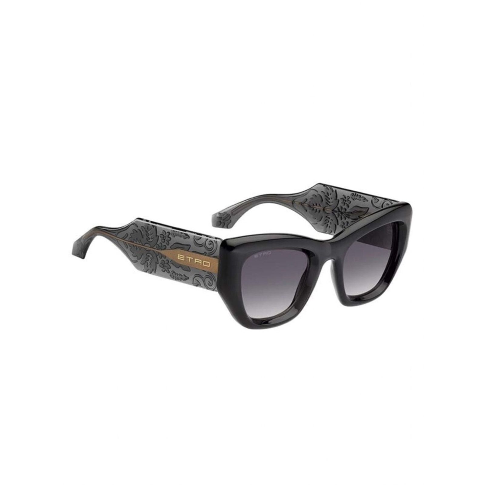 Etro New! ETRO ETRO0017/S KB79O Black Cat-Eye Sunglasses Size ONE SIZE - 5 Thumbnail