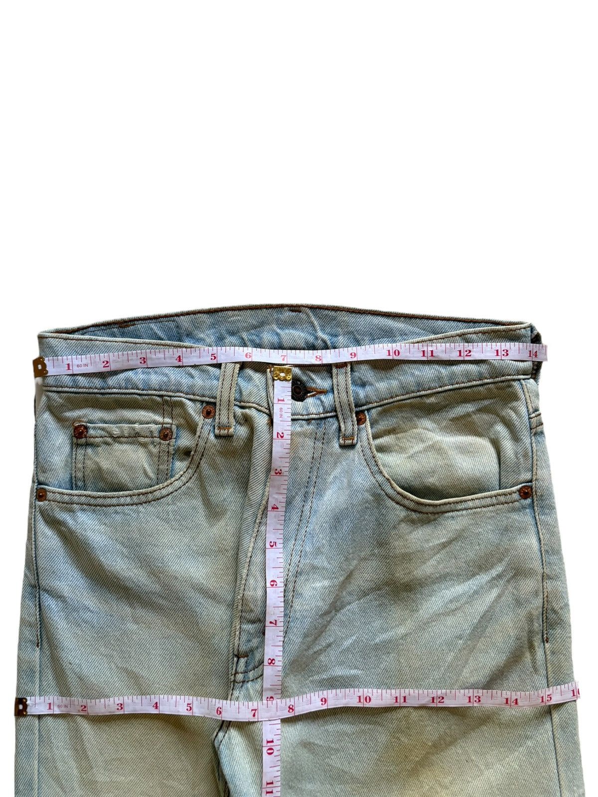 Levi's SALES🔥Vintage 90s Levis 515 Mud Light Wash Loose Jeans Size US 28 / EU 44 - 12 Thumbnail