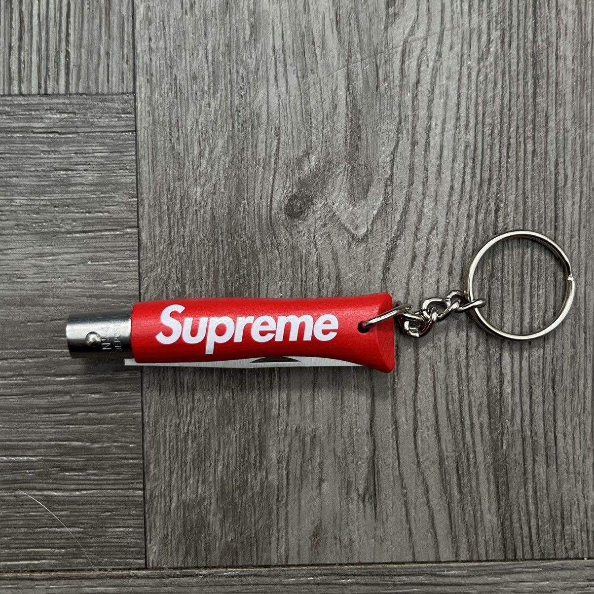 Supreme Supreme Opinel Keychain Knife Red Size ONE SIZE - 4 Thumbnail