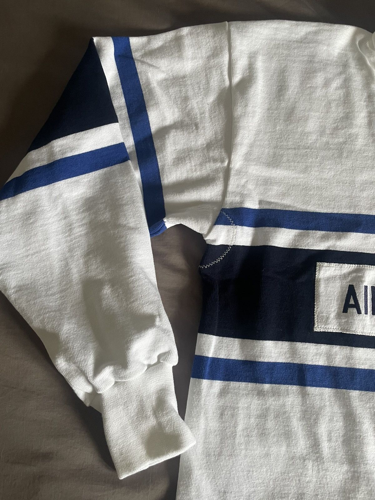 Aime Leon Dore Aime Leon Doré Rugby Shirt Sweatshirt Blue White ALD Size US XL / EU 56 / 4 - 6 Thumbnail