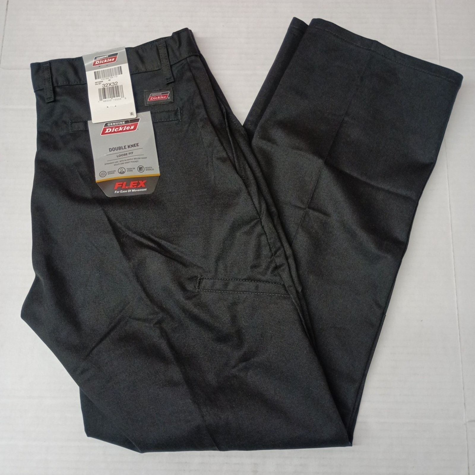 Dickies Dickies Loose Fit Double Knee Work Pants Men's 32x32 Black Size US 32 / EU 48 - 1 Thumbnail