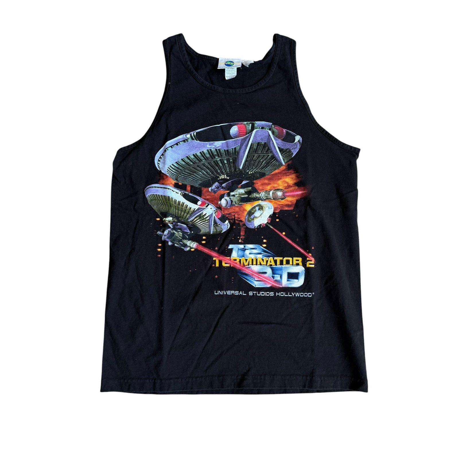 Universal Studios Vintage Terminator T2 3D Universal Studios Tank Top Large Size US L / EU 52-54 / 3 - 1 Thumbnail