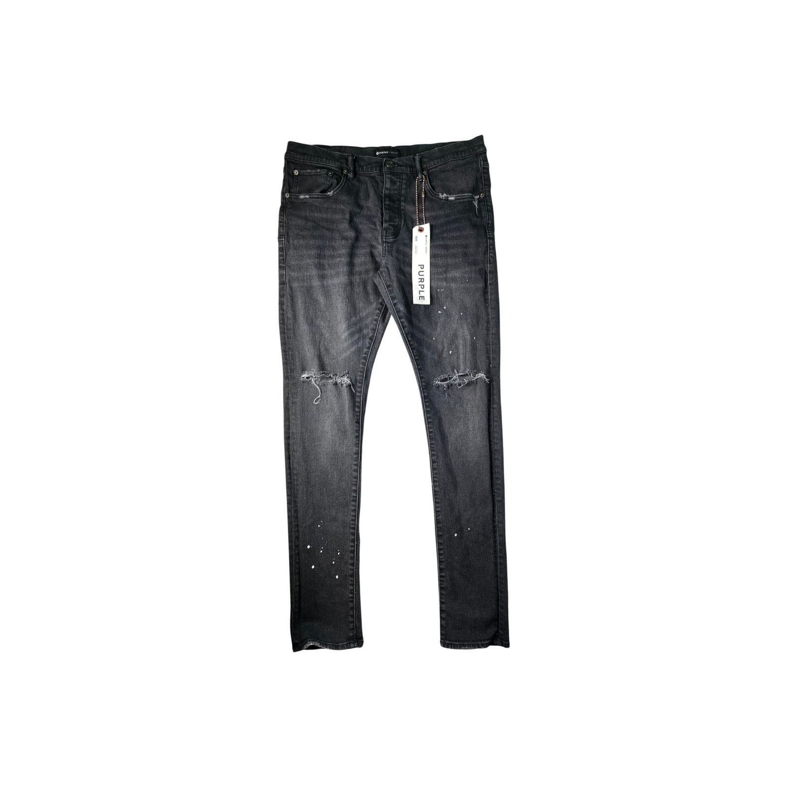Purple Brand Purple Brand Black Jeans Size US 34 / EU 50 - 1 Thumbnail