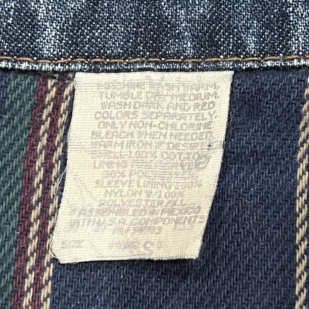 Lee Vintage Riveted Lee Blanket Lined Jean Jacket Womens Small Size S / US 4 / IT 40 - 3 Thumbnail