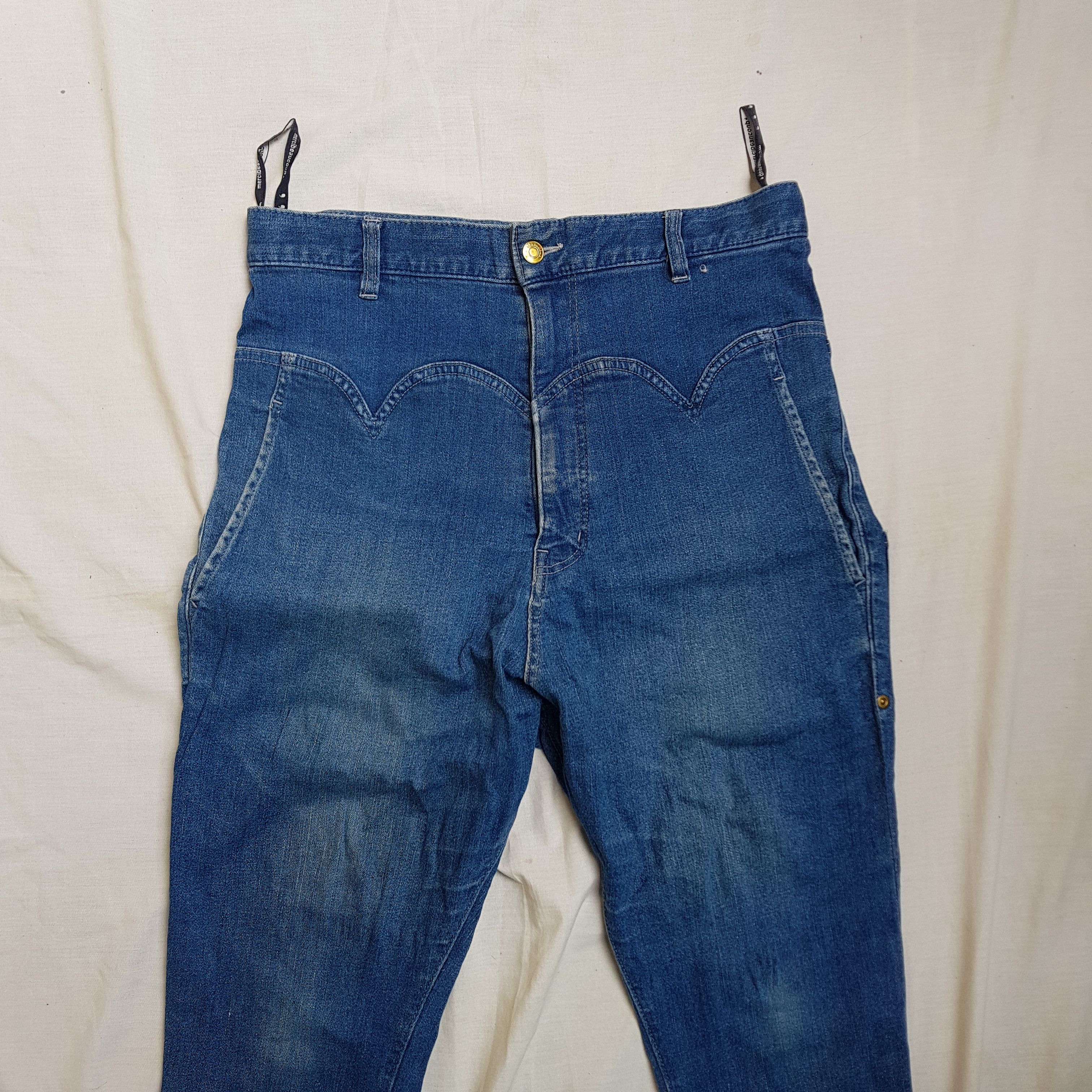 Issey Miyake Mercibeaucoup denim pants Size US 32 / EU 48 - 6 Thumbnail