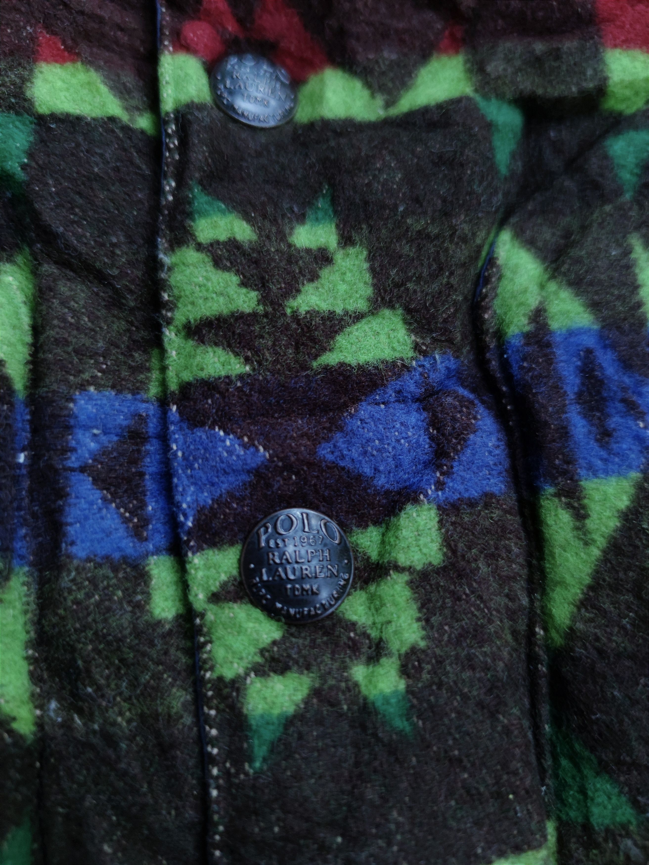 Polo Ralph Lauren Ralph lauren vest Aztec Navajo southwestern ranch wool down Size US L / EU 52-54 / 3 - 7 Thumbnail