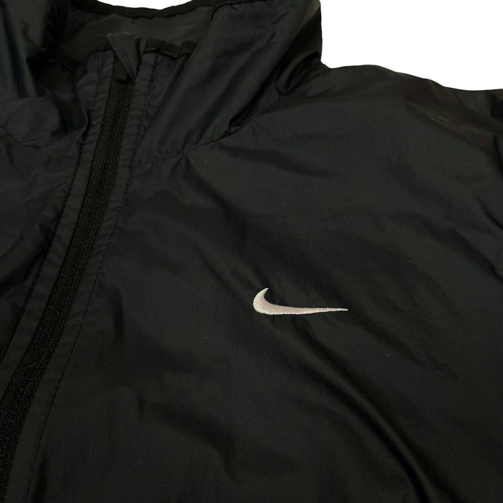 Nike × Vintage Nike Women's Black Long Sleeve Full Zip Windbreaker Jacket S Size S / US 4 / IT 40 - 4 Thumbnail