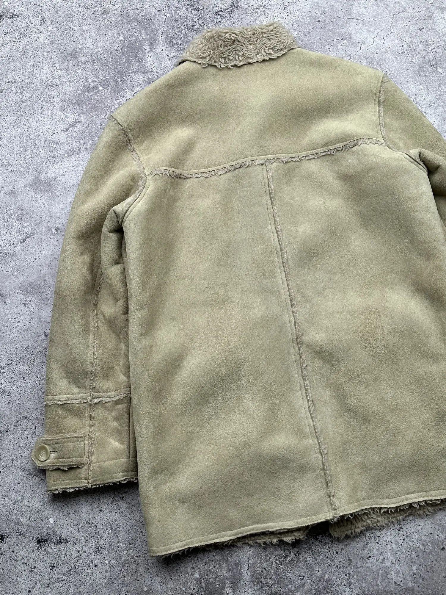 Japanese Brand Vintage Faux Sheepskin Coat C473(V41) Size US S / EU 44-46 / 1 - 11 Thumbnail