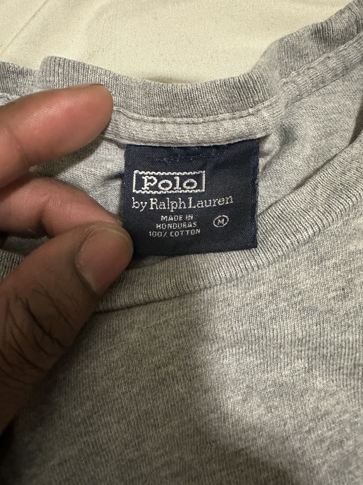 Polo Ralph Lauren Vintage Basketball Polo Bear T-Shirt Size US M / EU 48-50 / 2 - 5 Thumbnail