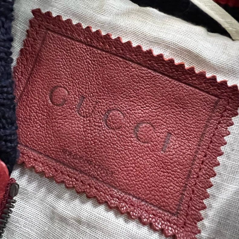 Gucci Gucci Rhinestone bamboo dragonfly embroidered leather jacke Size US S / EU 44-46 / 1 - 5 Thumbnail